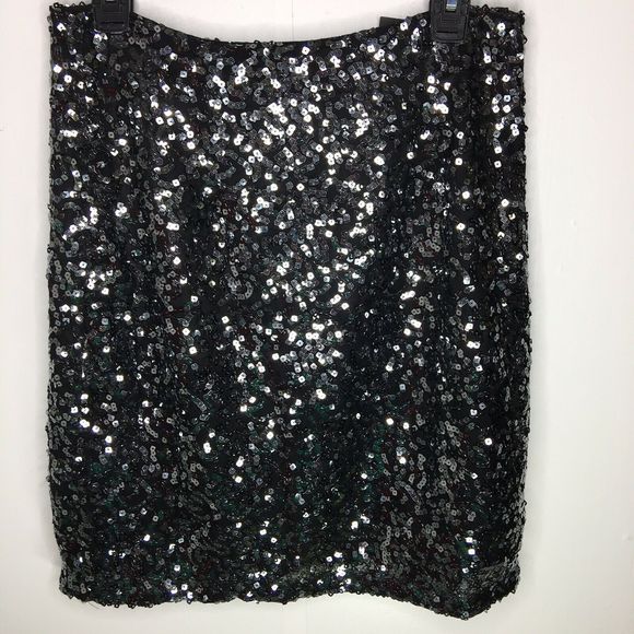 Tahari Dresses & Skirts - Tahari Black Sequin Dani Skirt Size 8